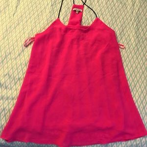 Naked Zebra Pink Tank Top Sz. Small